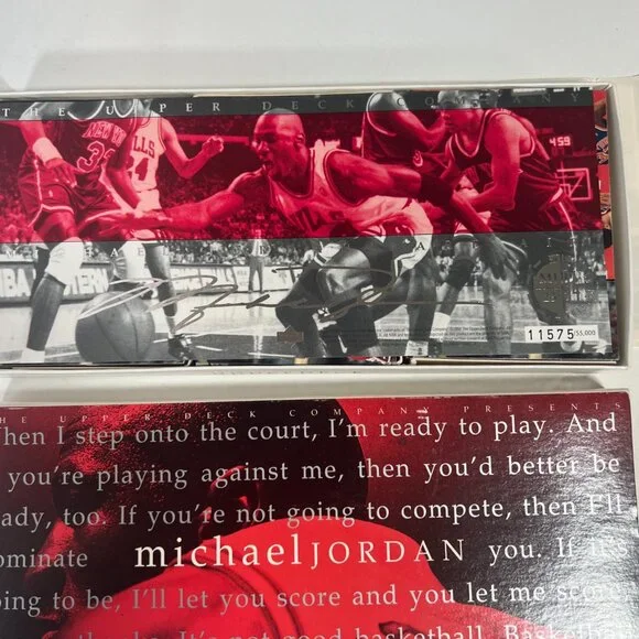 1994 Upper Deck Michael Jordan Rare Air Tribute Card Basketball Set